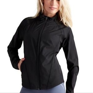 EUC ATHLETA black Jammin Run windbreaker Size S